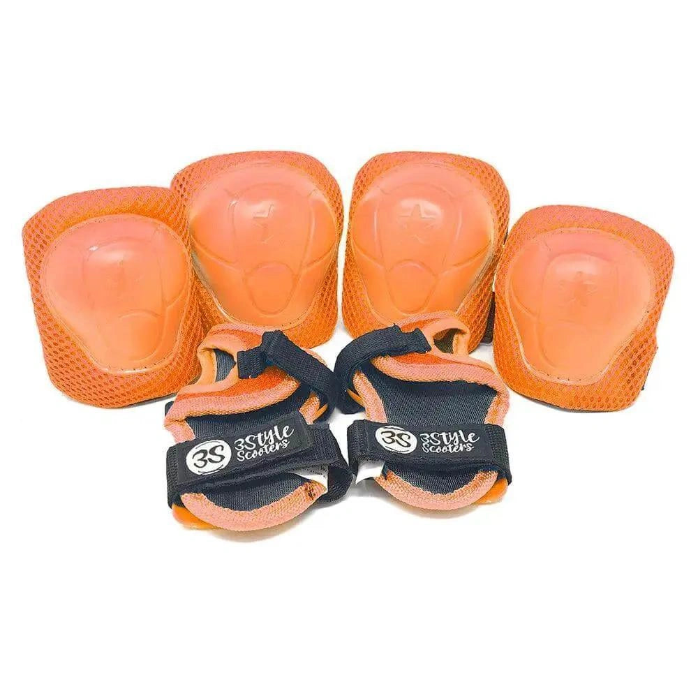 orange safety gear 3style scooters