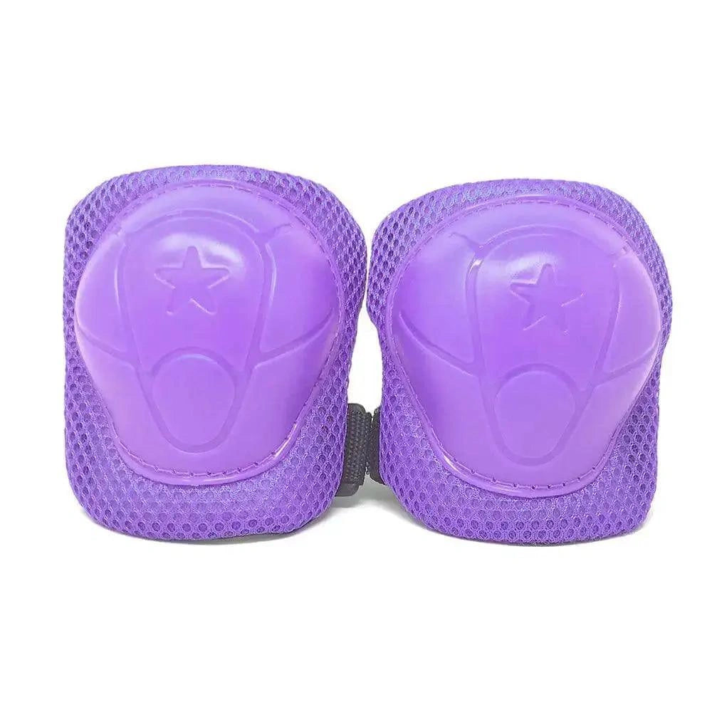 Purple Knee and Wrist Guards | 3Style Scooters