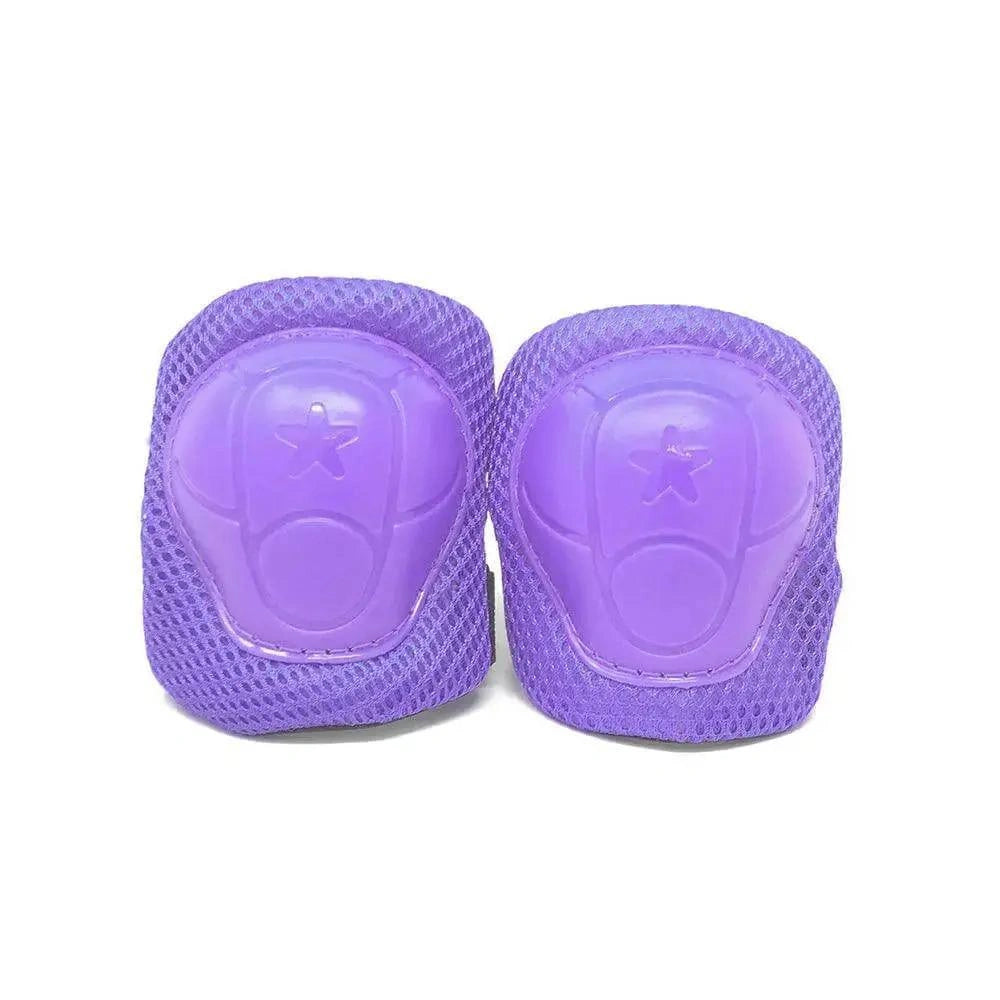 Purple Knee and Wrist Guards | 3Style Scooters