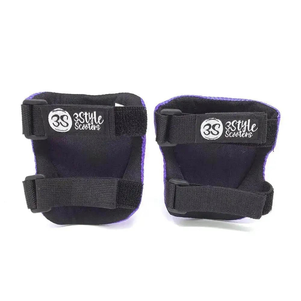 Purple Knee and Wrist Guards | 3Style Scooters