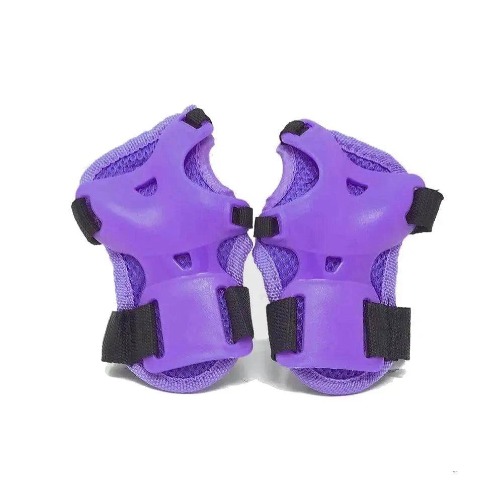 Purple Knee and Wrist Guards | 3Style Scooters