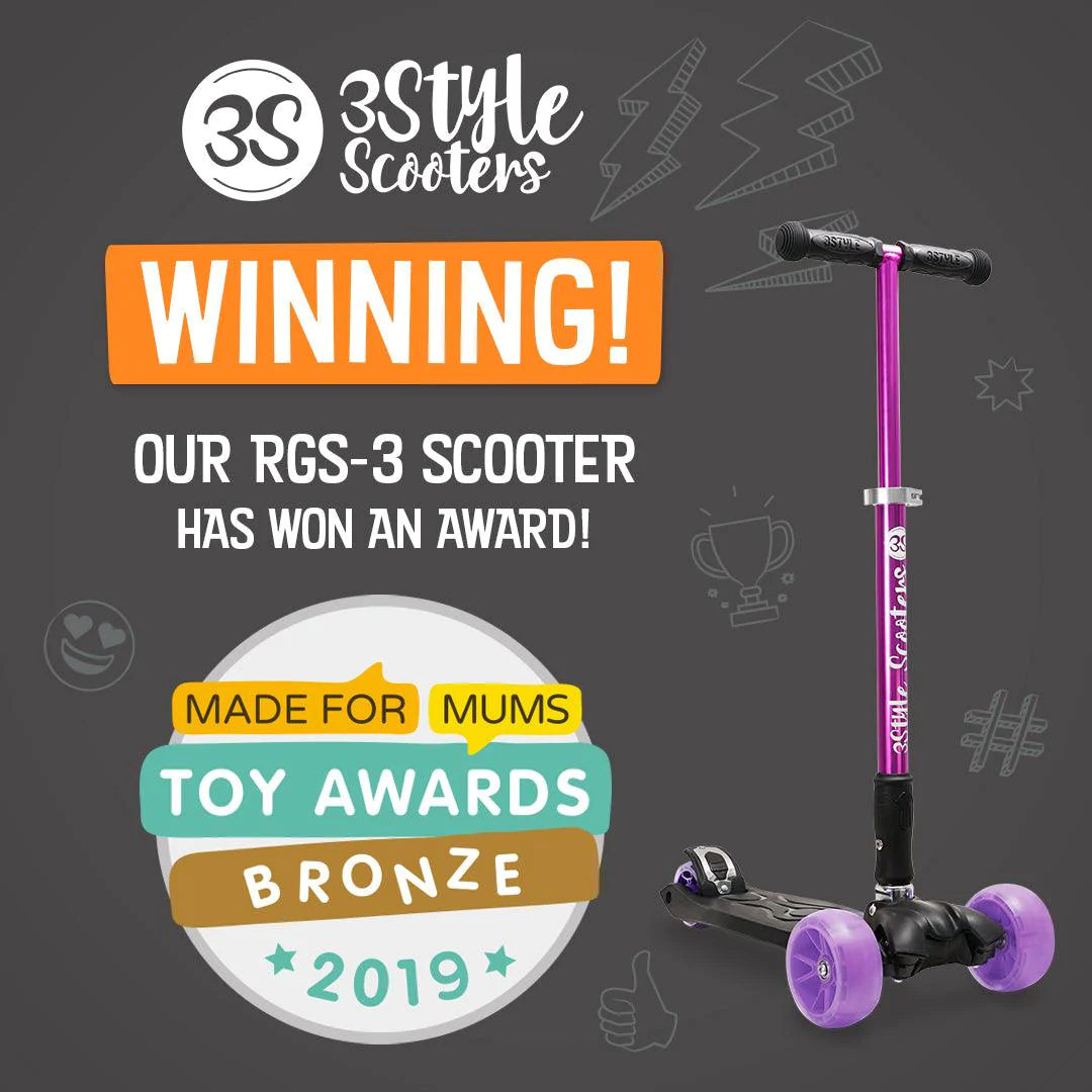 RGS-3 Made For Mums Bronze Winner 2019 - 3StyleScooters