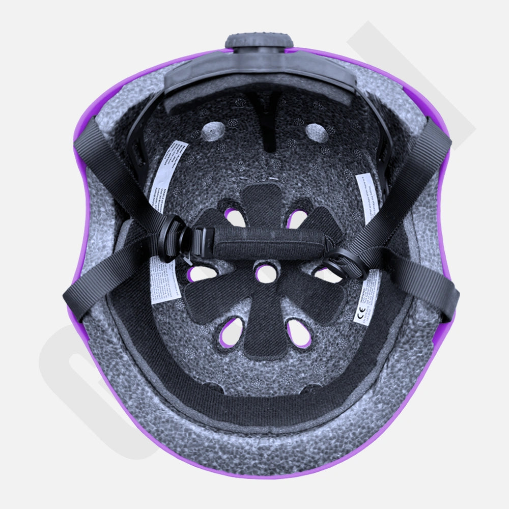 RollerMAX - Purple | Scooter Helmet Kids Safety Helmet - Graded