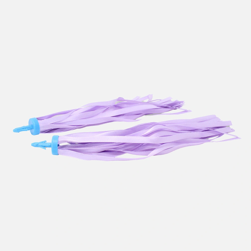 Purple HandleBar Tassels For Scooters & Bikes