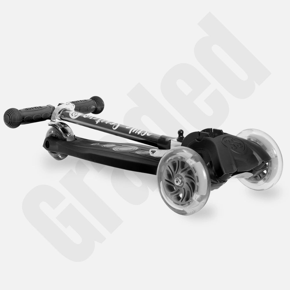 RGS-1 - Black | Childrens Scooter With Three Wheels - Graded