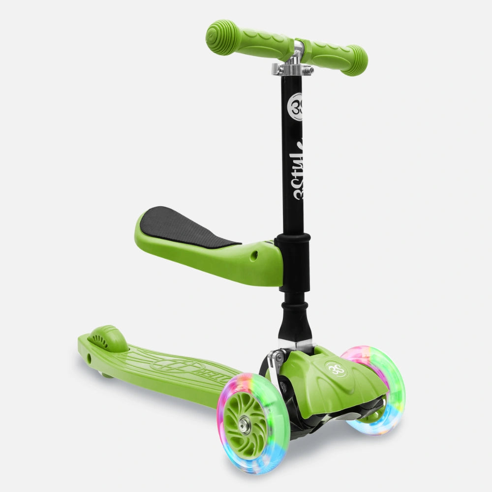 RGS-0 - Green | Toddler Scooter With Seat