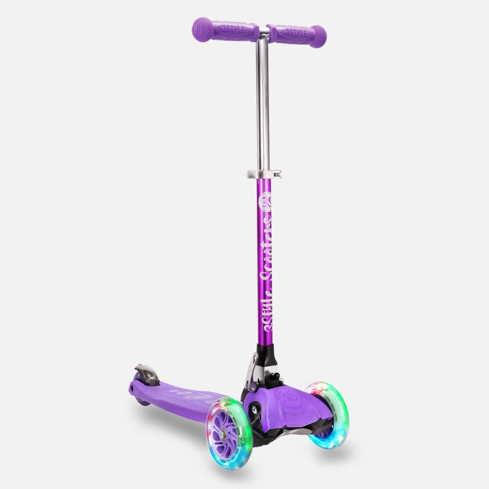 RGS-1 - Purple | Childrens Scooter With Three Wheels