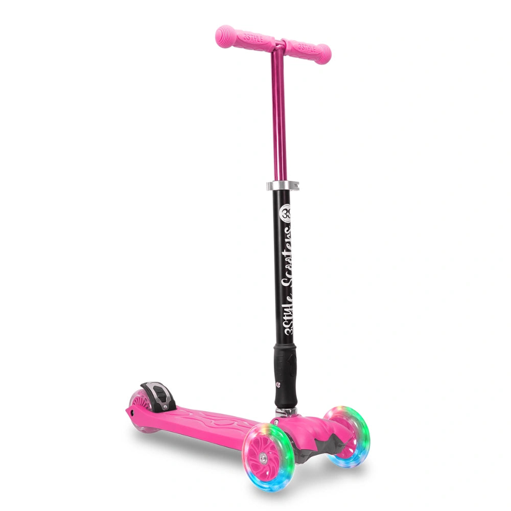 RGS-2 Girls Pink Scooter 3Style
