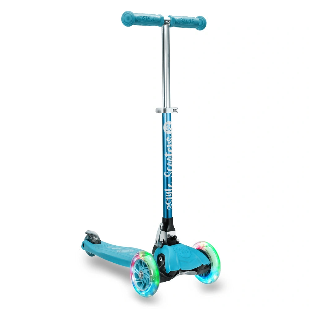 Blue Scooter Foldable and Light Up RGS-1