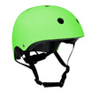 Green Kids Helmet for Scooters and Bikes RollerMAX