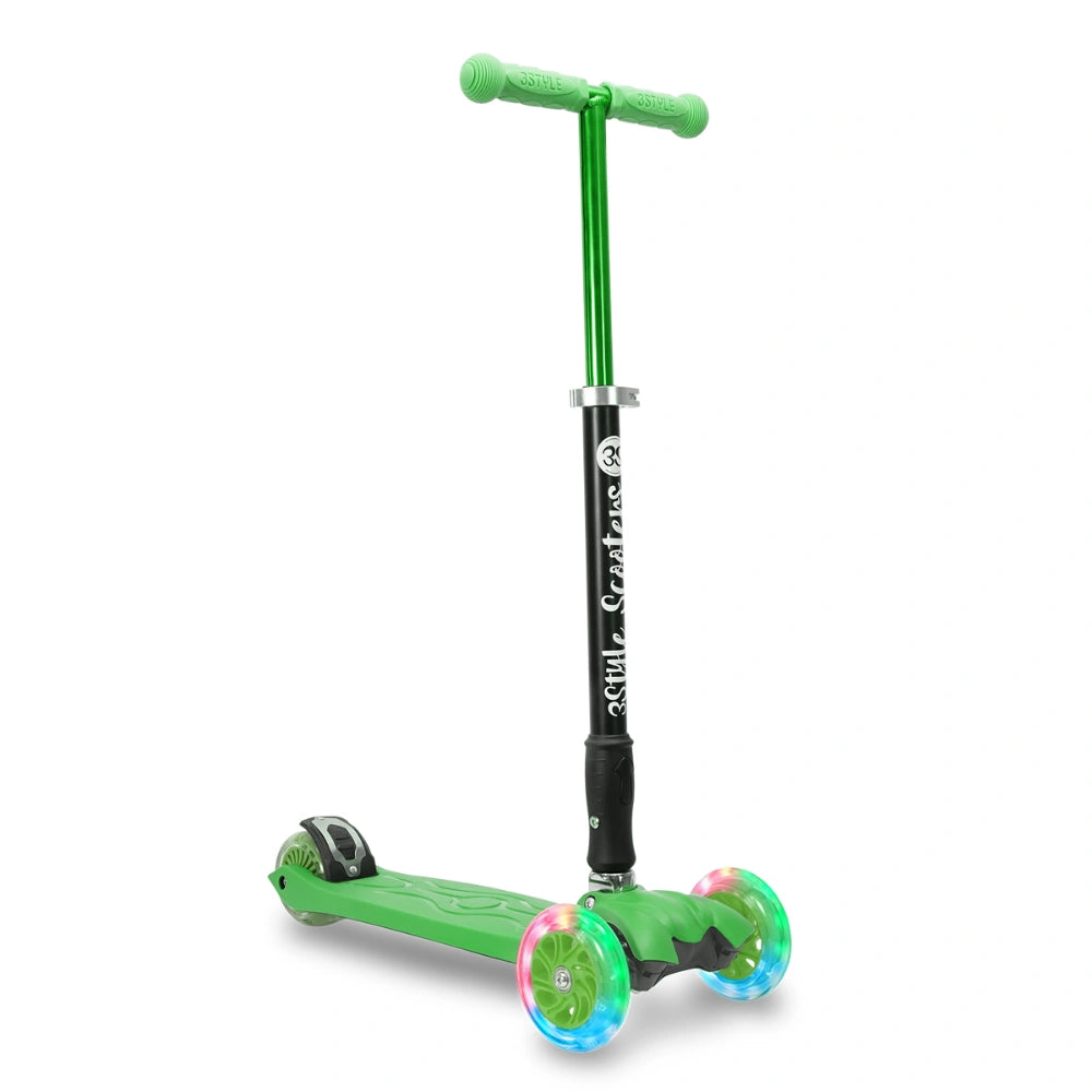 RGS-2 Kids Green Scooter 3Style