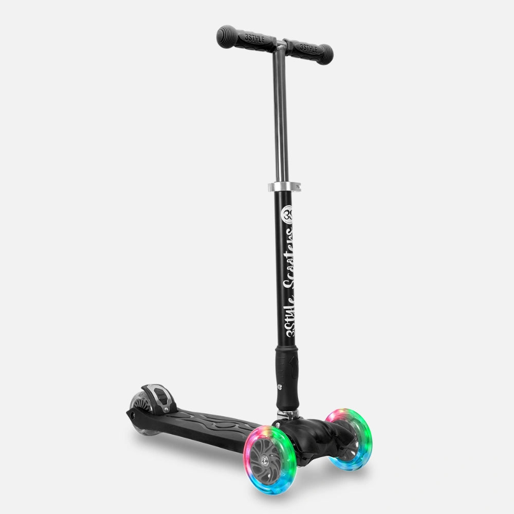 RGS-2 - Black | 3 Wheel Scooter For Kids