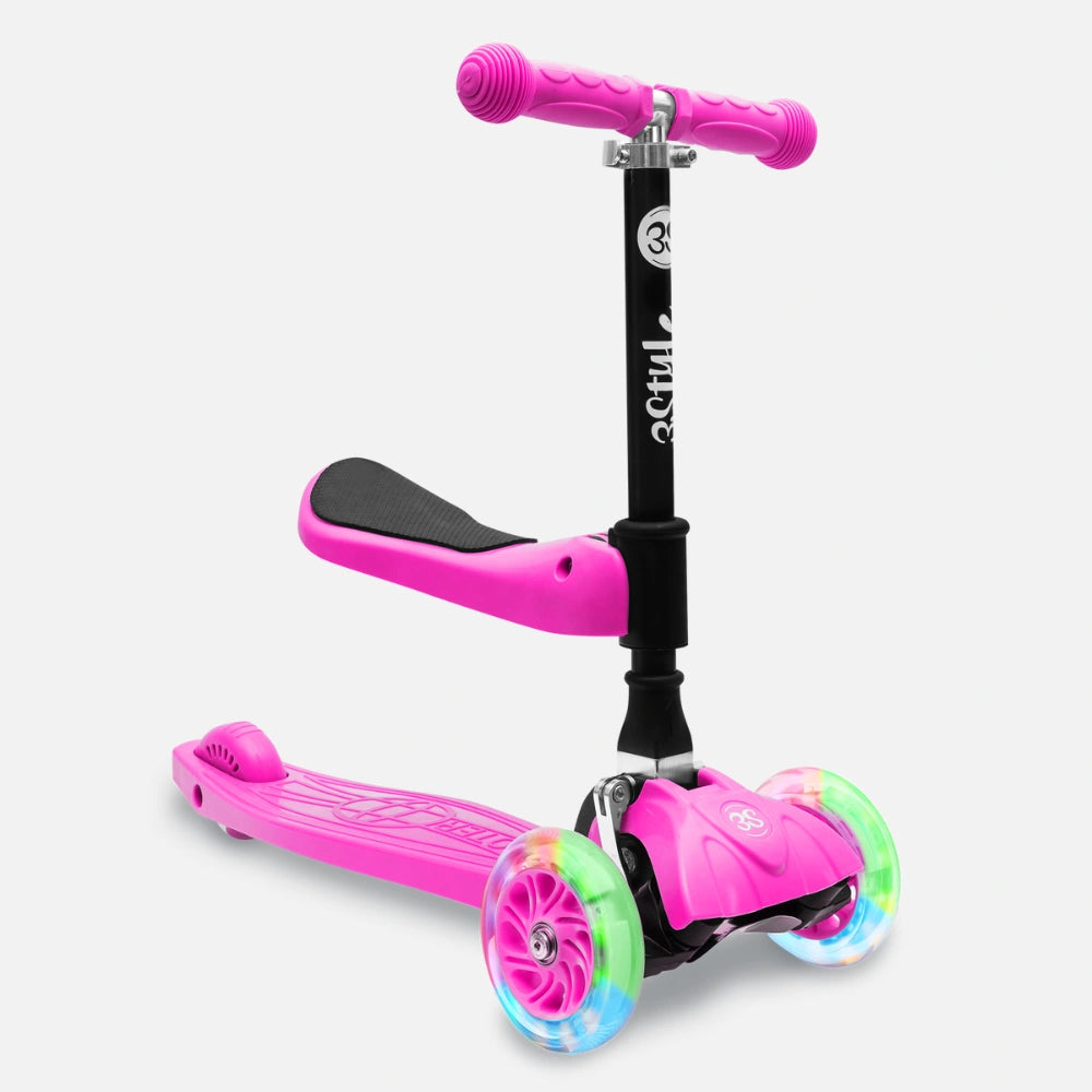 RGS-0 - Pink | Toddler Scooter With Seat