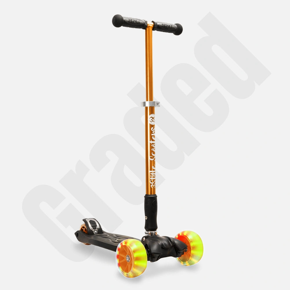 RGS-3 - Orange | 3 Wheeled Scooter - Graded