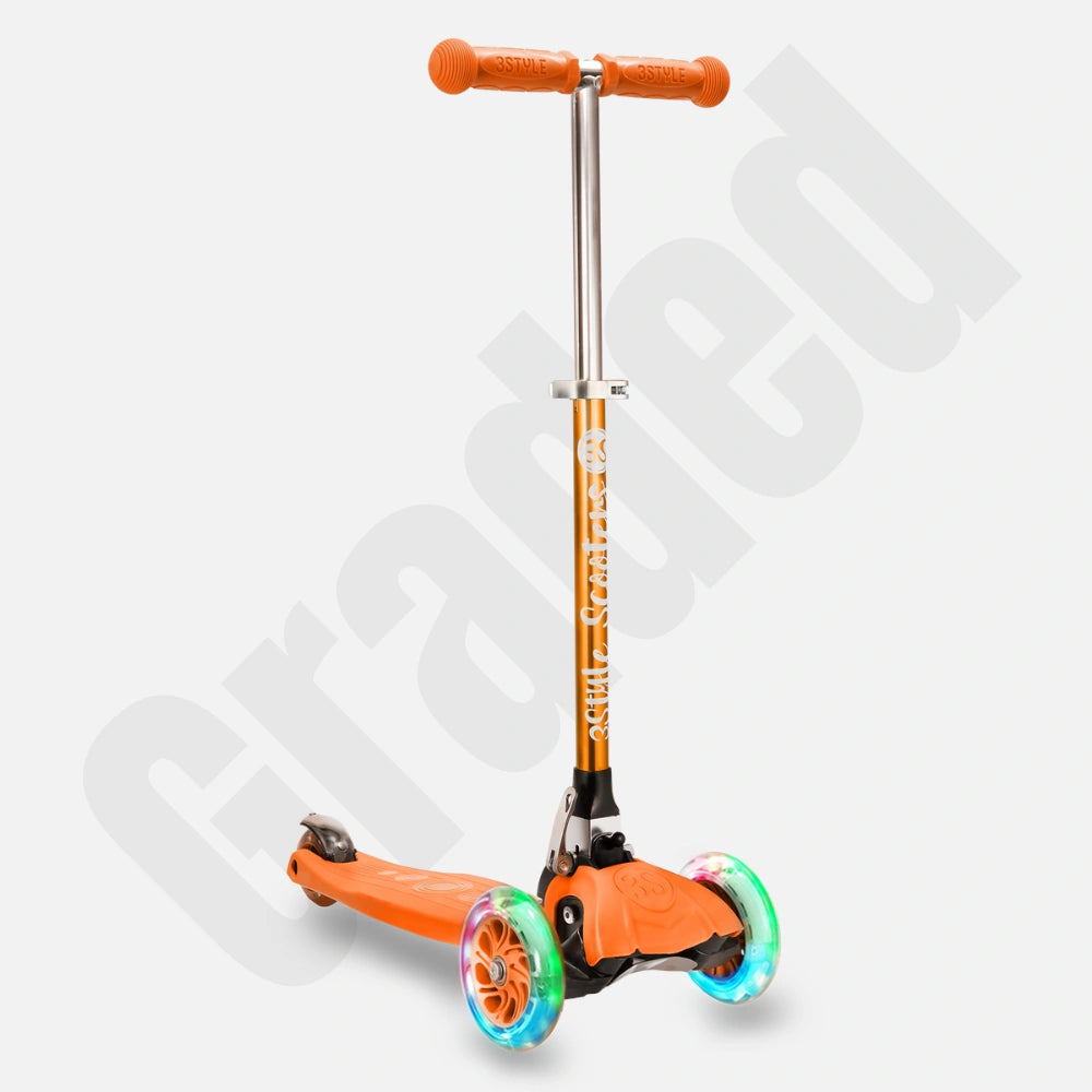 RGS-1 - Orange | Childrens Scooter With Three Wheels - Graded