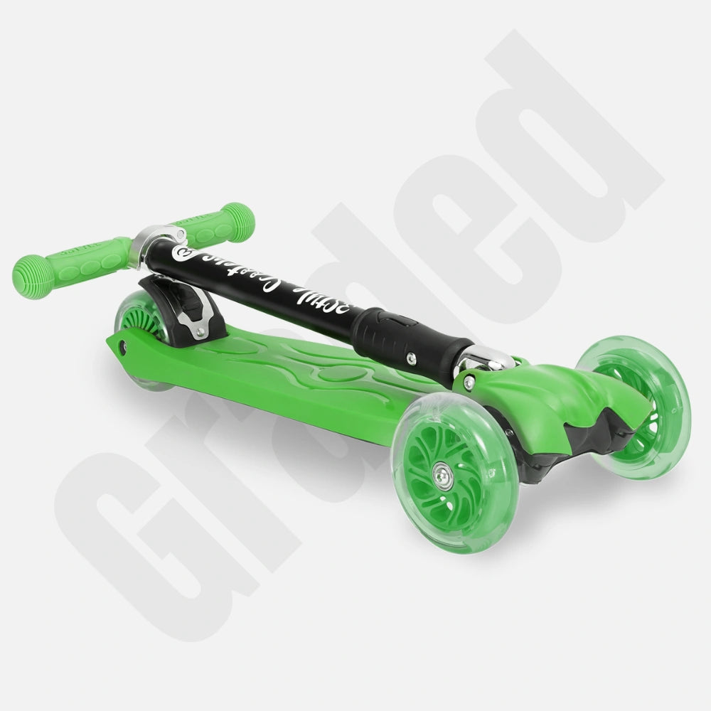 RGS-2 - Green | 3 Wheel Scooter For Kids - Graded