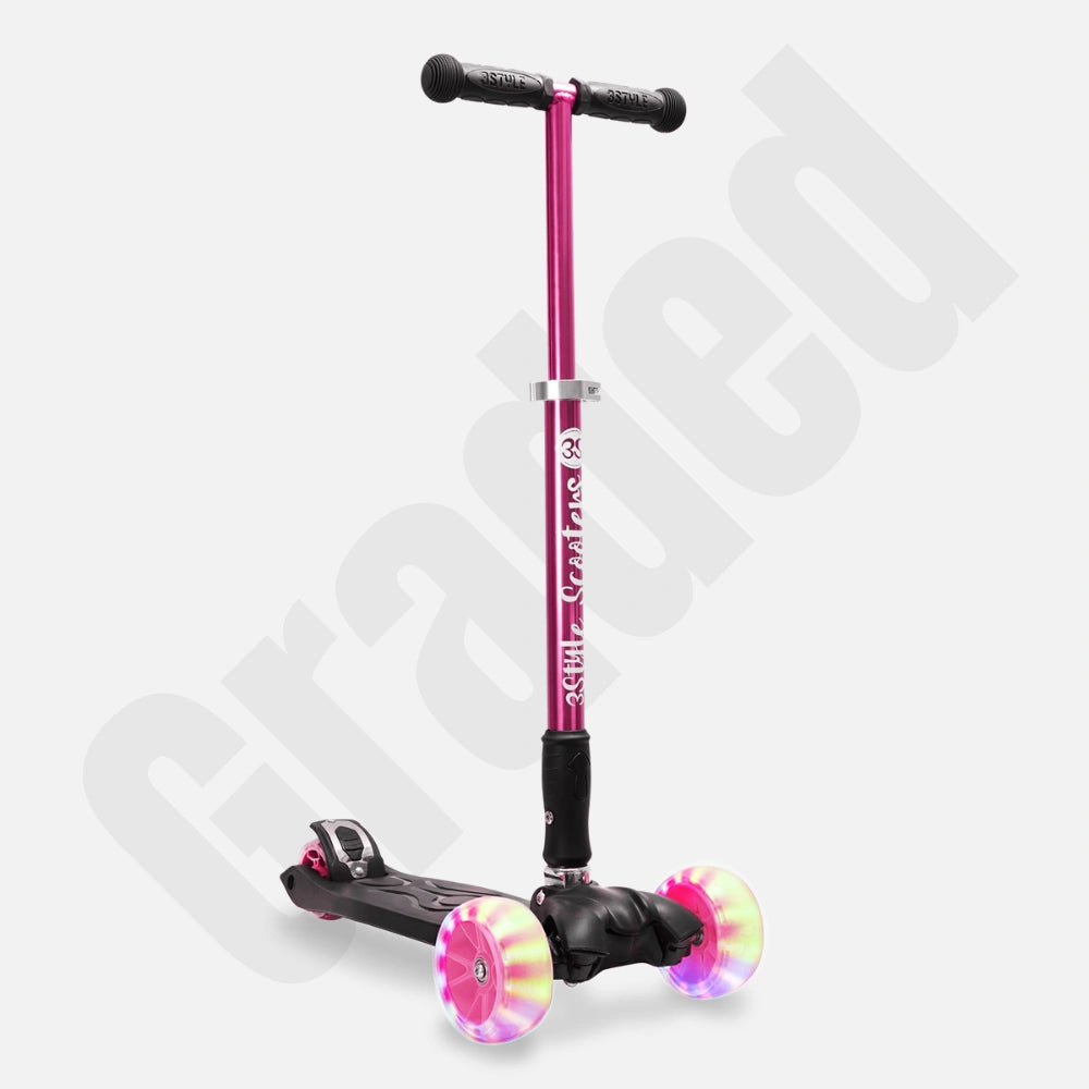 RGS-3 - Pink | 3 Wheeled Scooter - Graded