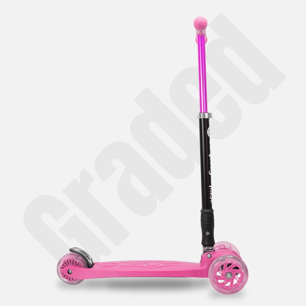 RGS-2 - Pink | 3 Wheel Scooter For Kids - Graded