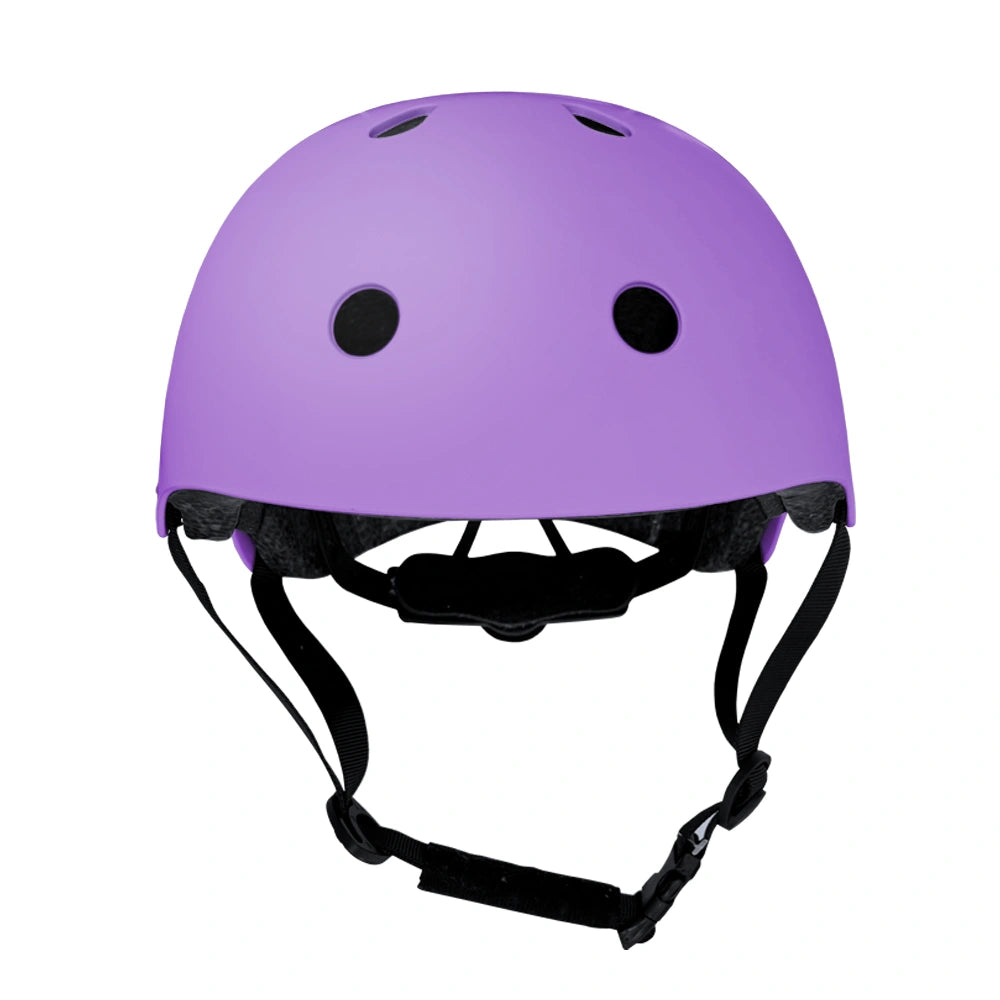 Purple Kids Helmet for Scooters and Bikes RollerMAX