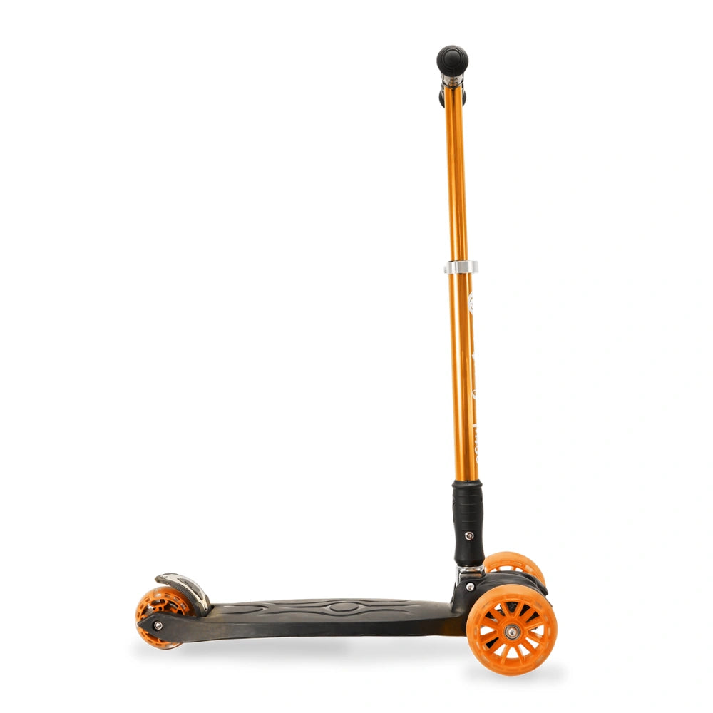 Orange 3 Wheeled Foldable Scooter RGS-3