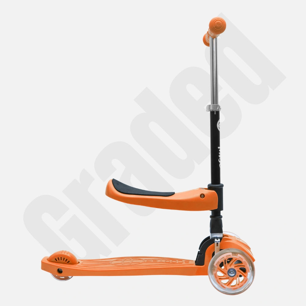 RGS-0 - Orange | Toddler Scooter With Seat - Graded