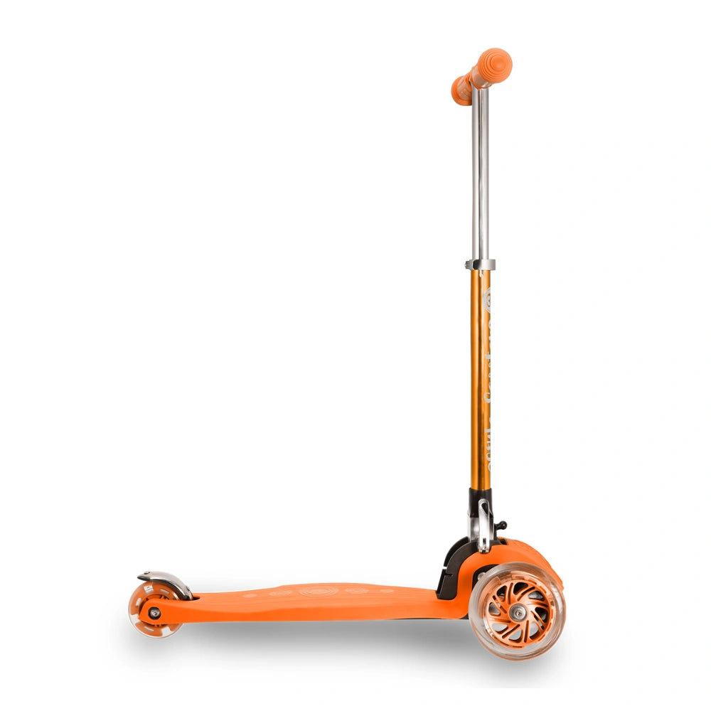 Orange Kids Scooter Foldable and Light Up RGS-1