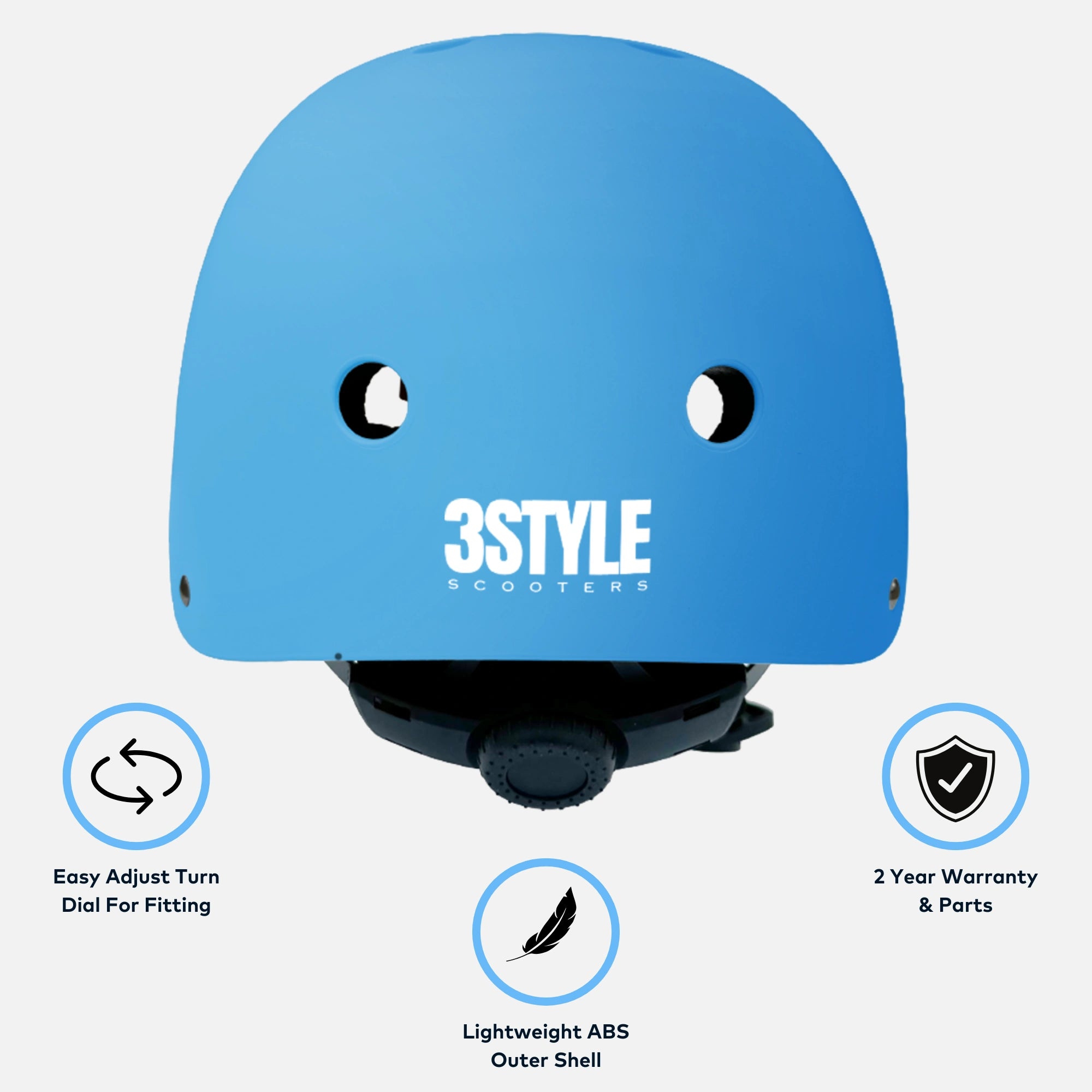 RollerMAX - Blue | Scooter Helmet Kids Safety Helmet