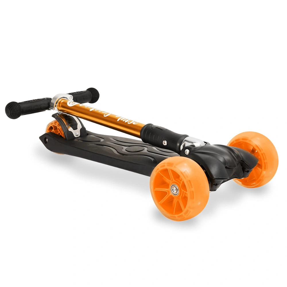 Orange 3 Wheeled Foldable Scooter RGS-3