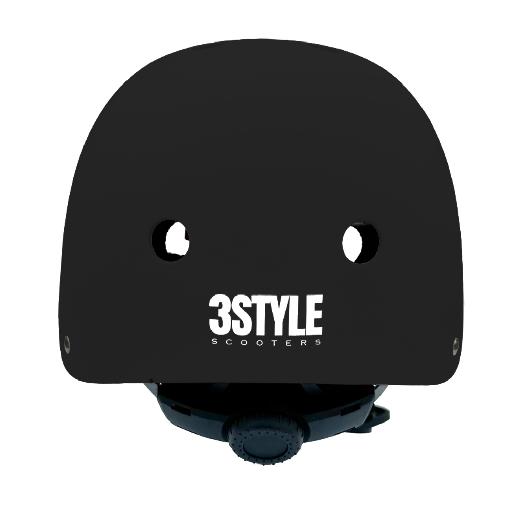 Black Kids Helmet for Scooters and Bikes RollerMAX