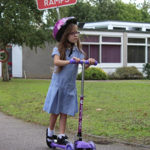 Purple Scooter for girls 3Style Scooter