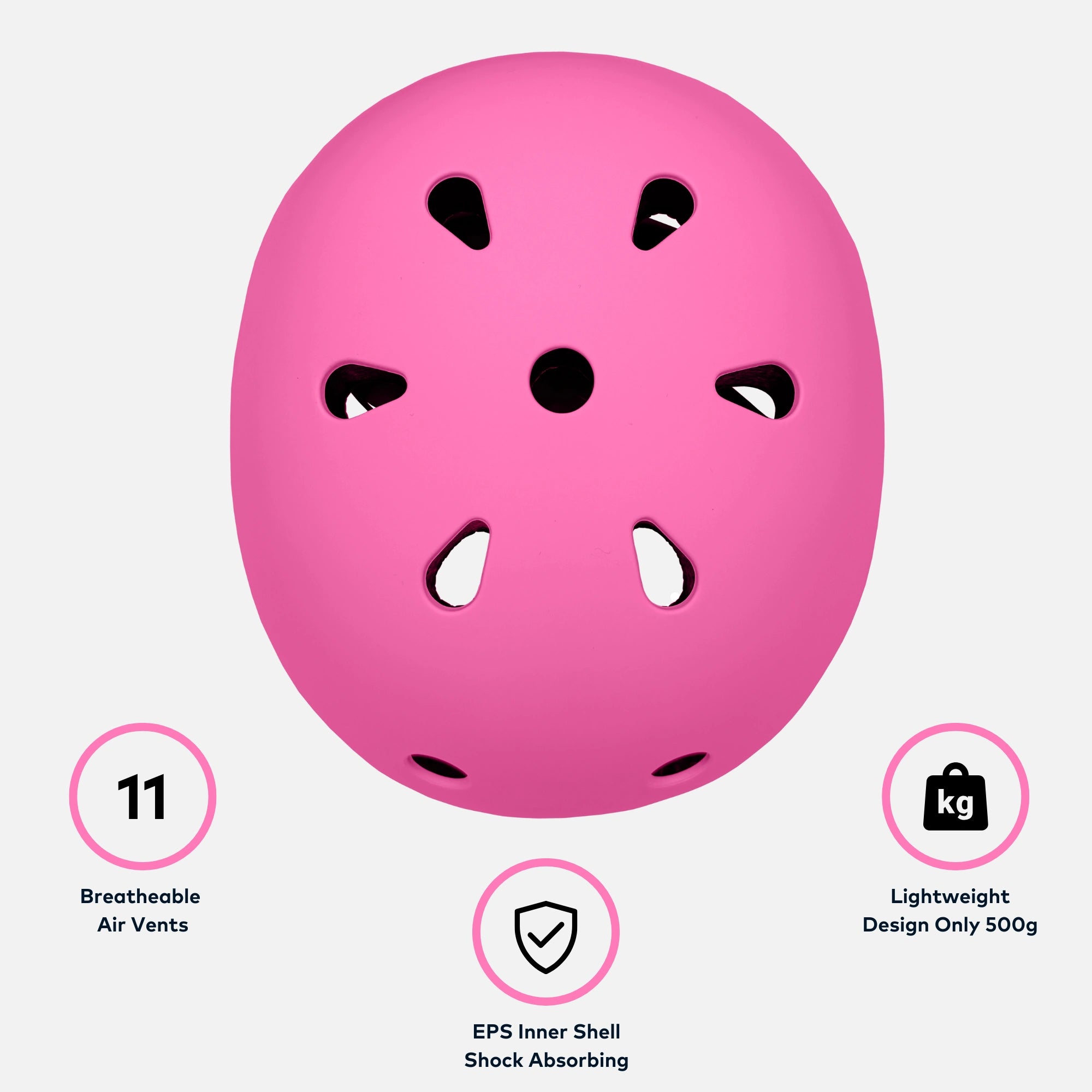 RollerMAX - Pink | Scooter Helmet Kids Safety Helmet