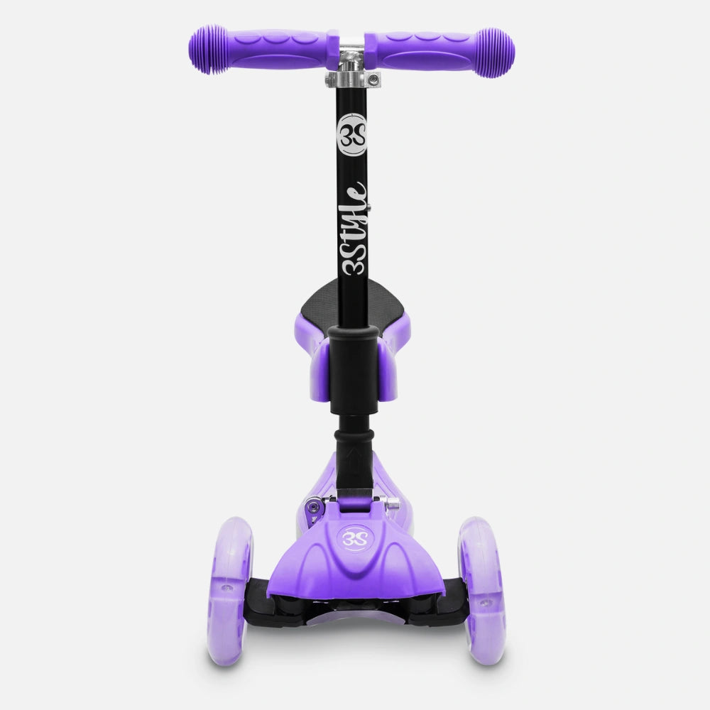 RGS-0 - Purple | Toddler Scooter With Seat