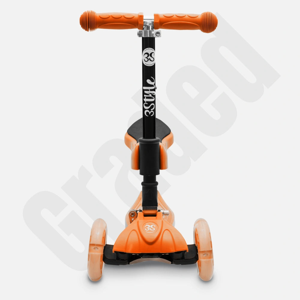 RGS-0 - Orange | Toddler Scooter With Seat - Graded