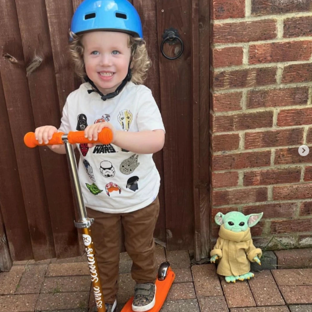 RGS-1 Kids Orange Scooter 3Style