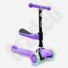 RGS-0 - Purple | Toddler Scooter With Seat - Graded