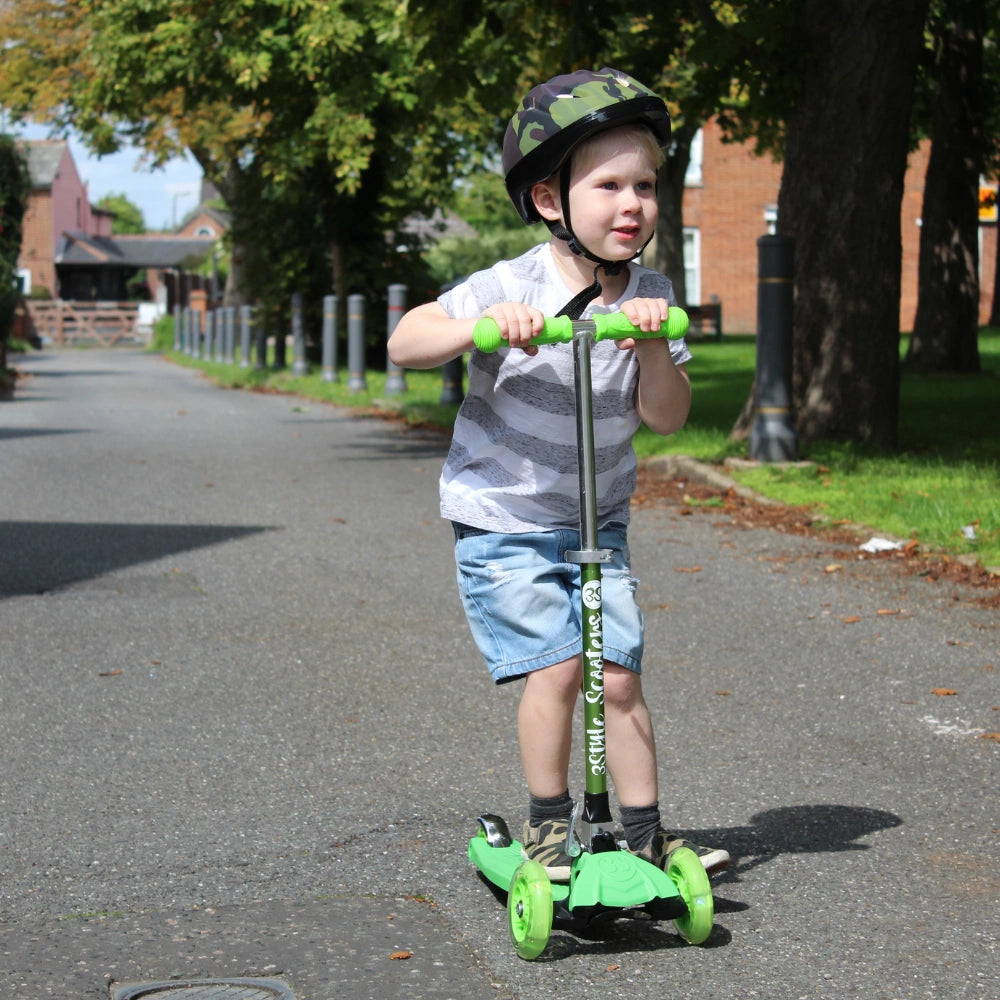 RGS-1 - Green | Childrens Scooter With Three Wheels