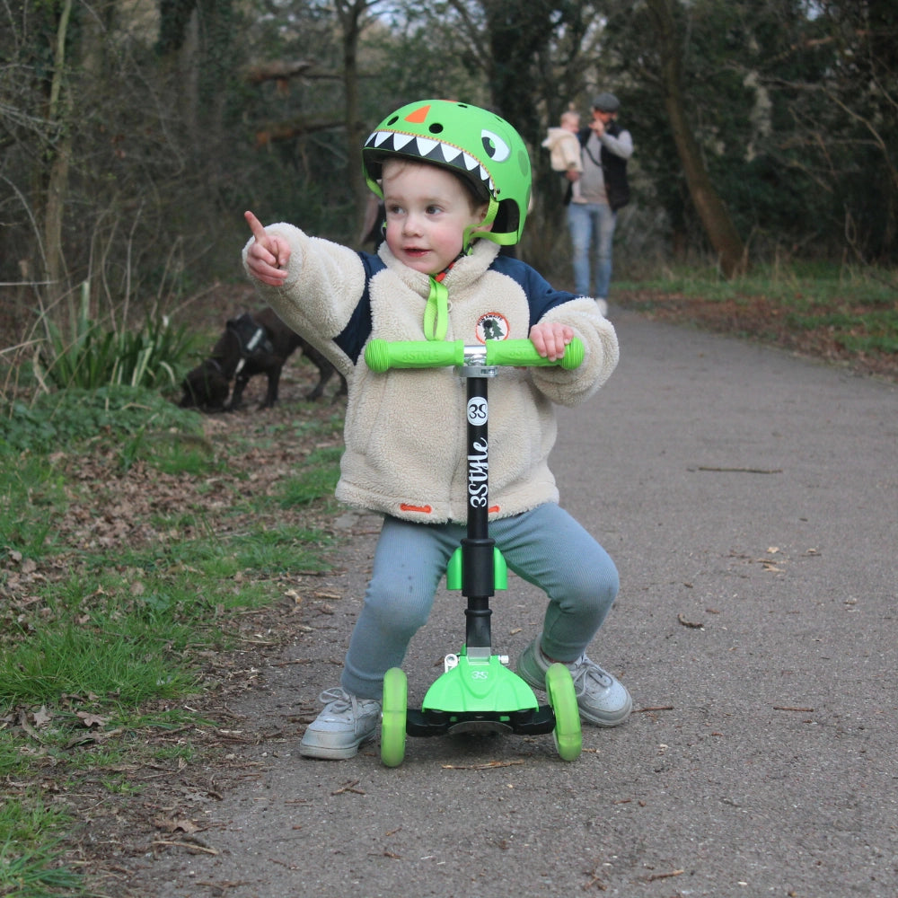 Green Toddler Scooter With Seat RGS-0