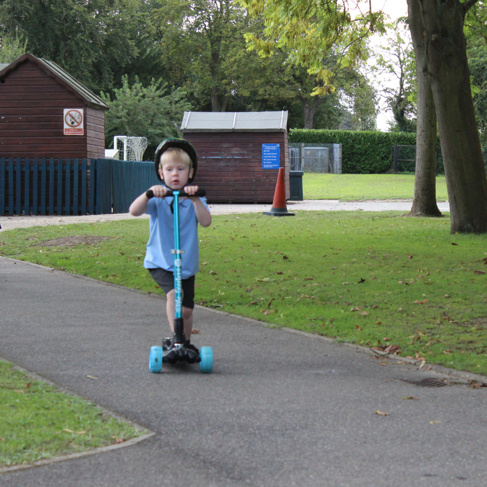 RGS-3 - Blue | 3 Wheeled Scooter