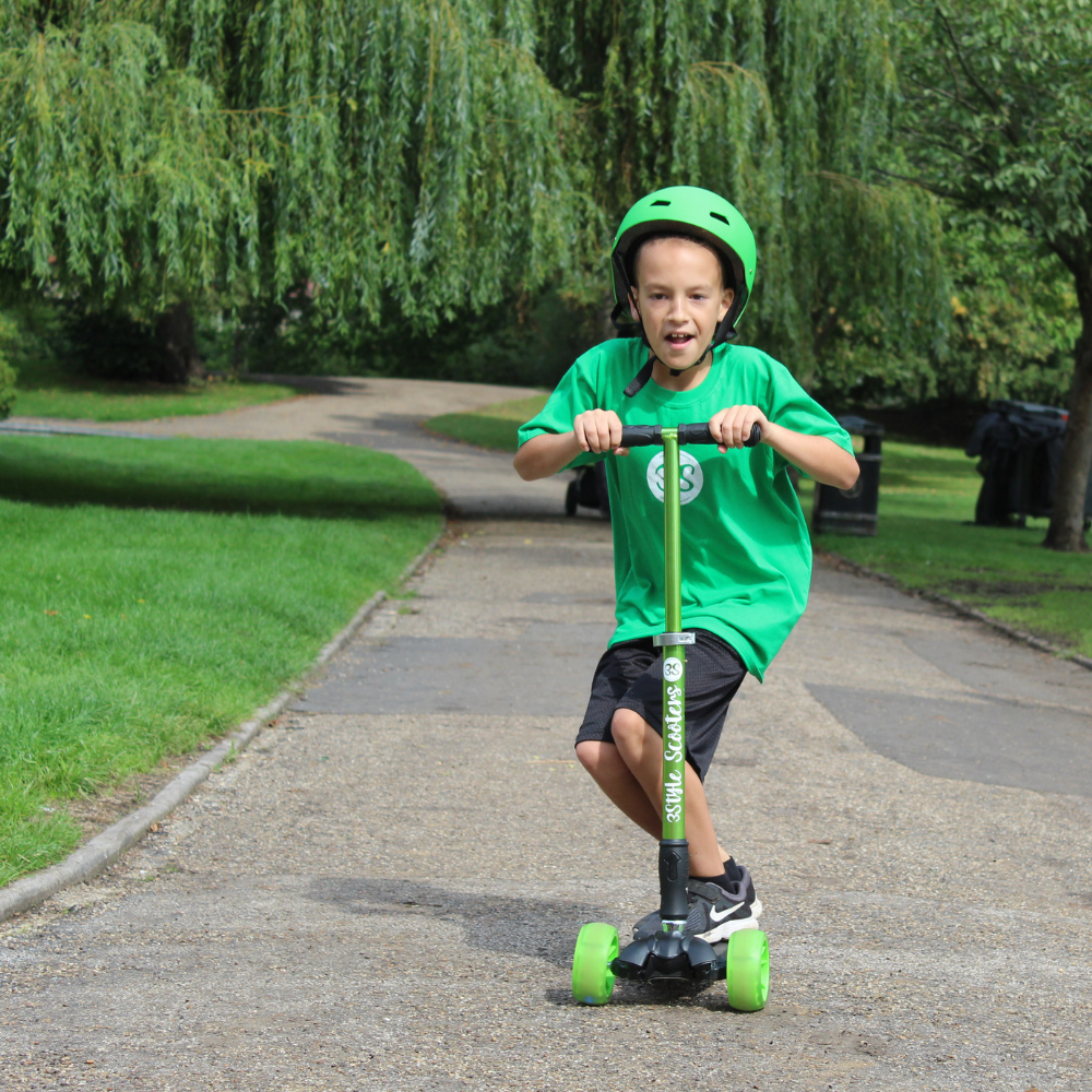 RGS-3 - Green | 3 Wheeled Scooter