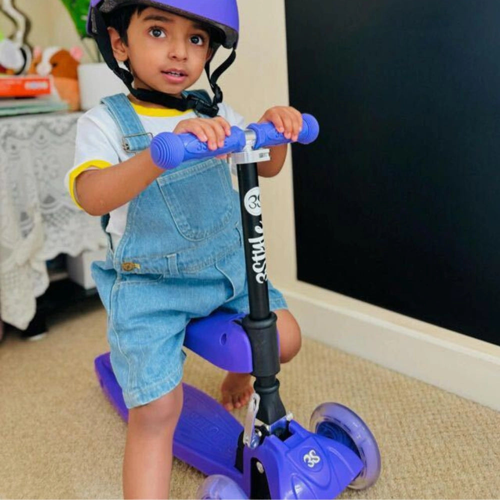 RGS-0 Toddler Purple Scooter 3Style