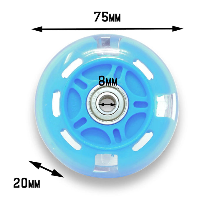 LED Scooter Wheel Blue