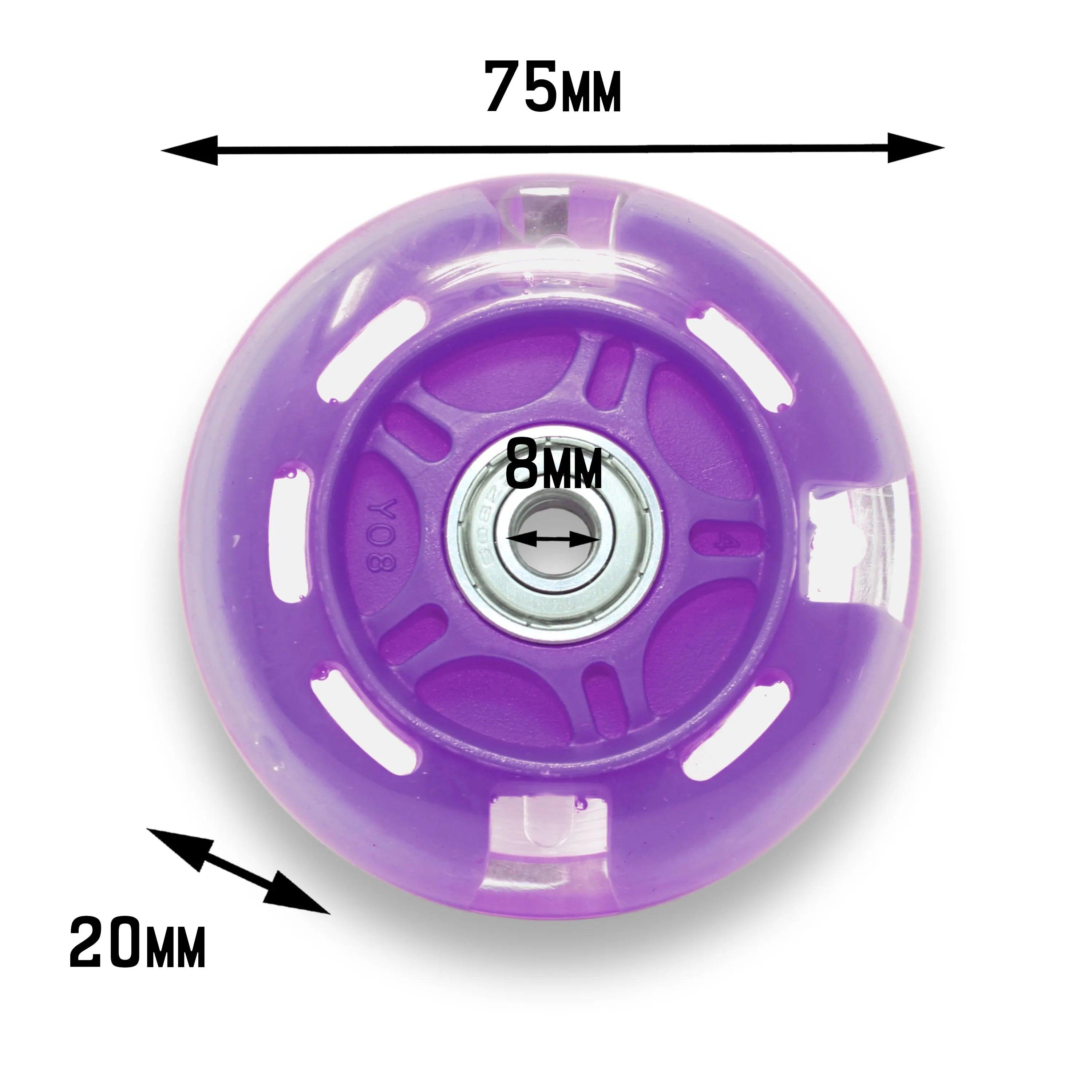 LED Scooter Wheel Purple