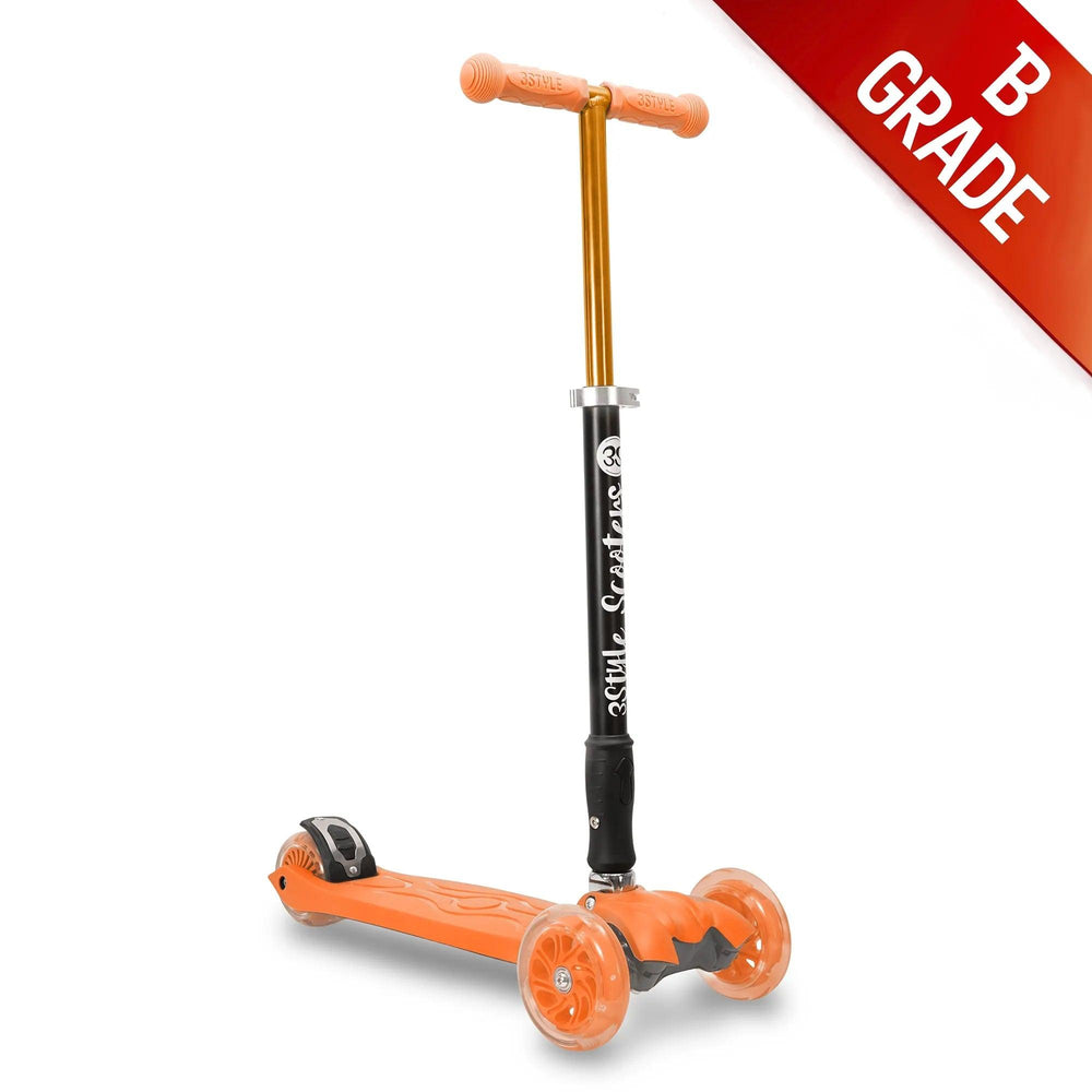 Childrens Scooter |RGS-2 B Graded 3 Wheel Scooter With Light Up Wheels